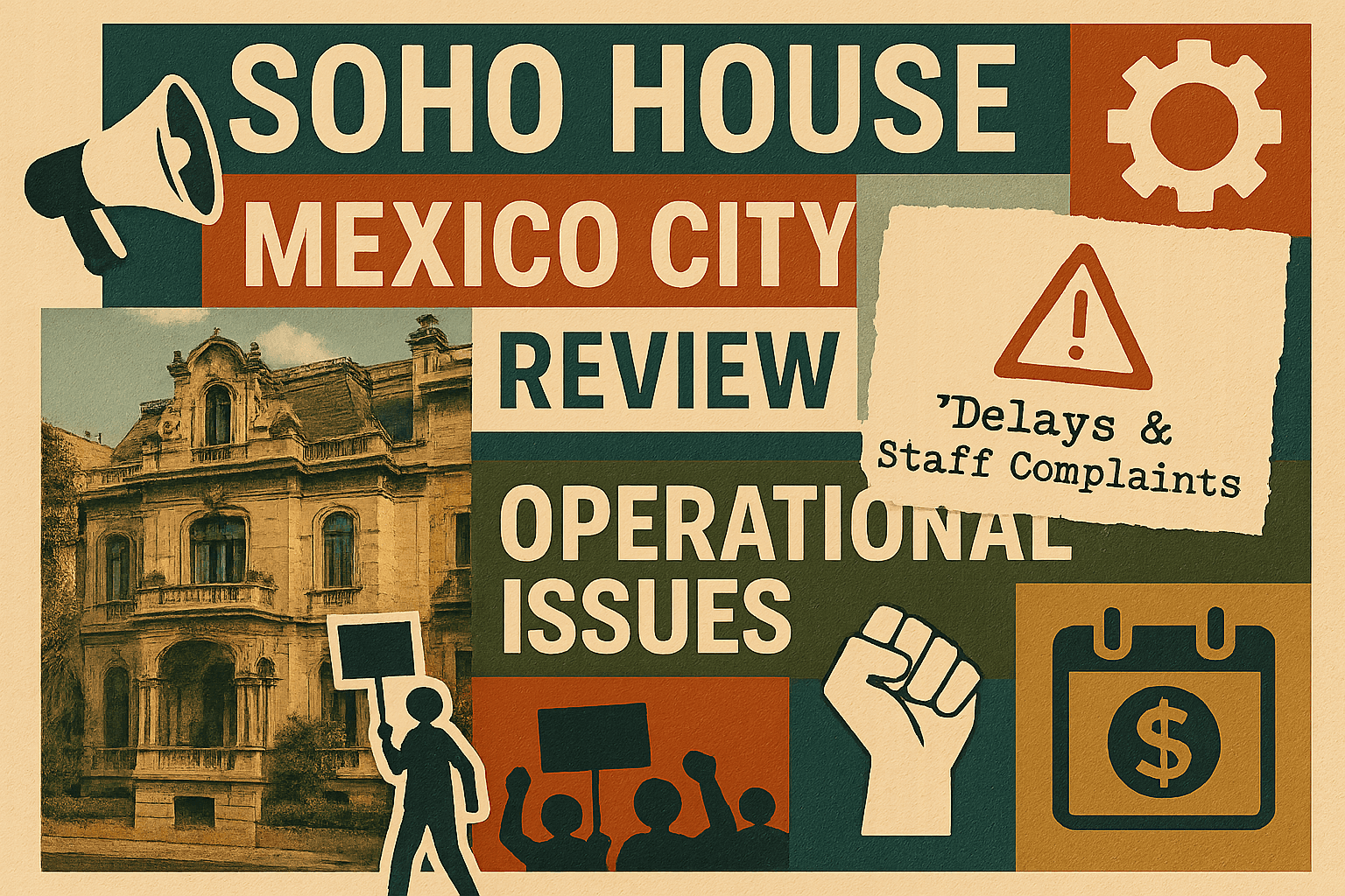 Soho House Mexico City Recension: Förseningar, Personalens Klagomål och Operativa Problem i CDMX